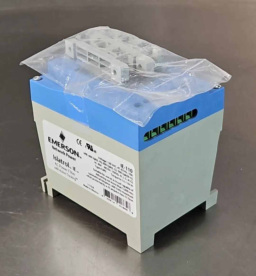 Emerson IE-110 AC Power Filter w/ Active Trcking loc4D3