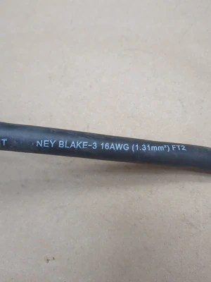 Whitney Blake WB Type SEOW 600V 16 AWG Retractable Power Cord 16/6 6 Cord 16'