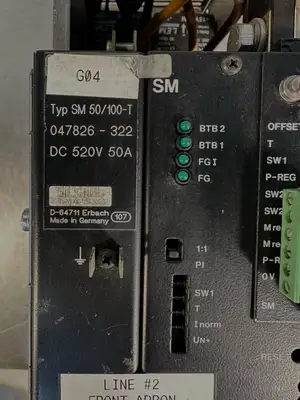 Erbach D-64711 SM 50/100-T 014826-322 DC 520V 50A SM-50/100-T (7.6.3)