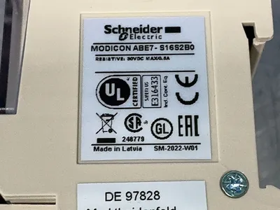 Used SCHNEIDER ELECTRIC ABE7 S16S2B0 PLC Input & Output Ohio US | HGR 24 #1406204