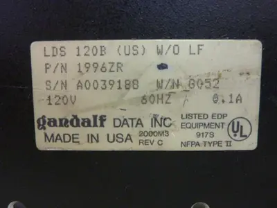 USED GANDALF LDS 120B