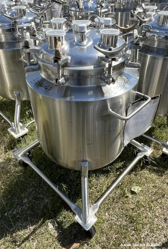Used Vertical 103L Stainless Steel Freeze/Thaw Vessel – 100 PSI Rated