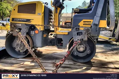 Used 2018 DYNAPAC CC 1000 Tandem Rollers Louisiana US | Proxy Equipment #1385165