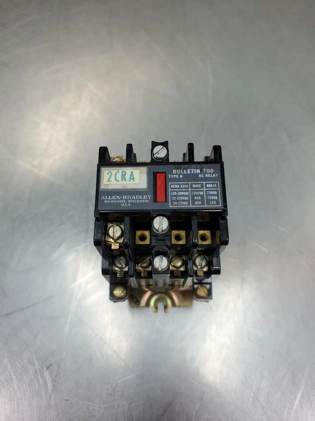 USED Allen-Bradley 700-N000A1 Ser C Bulletin 700 AC Relay