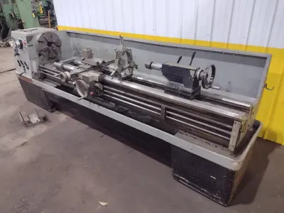 17" x 108" CLAUSING COLCHESTER MODEL #17 ENGINE LATHE, 3.25" HOLE: STOCK #22567