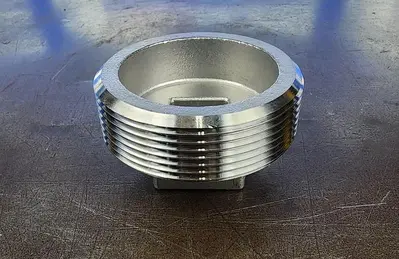 Stainless Steel Threaded 3-150 SP114 TC-304 Square Head Plug  / 3-150SP114TC-304