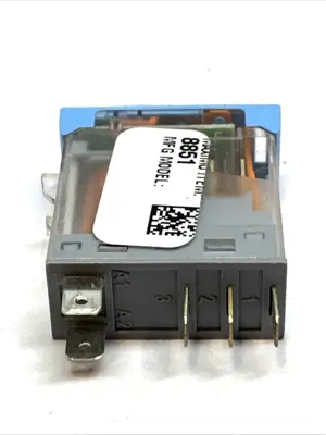 USED COMAT RELECO POWER RELAY SPDT 10A 250VAC 5-PIN PLUG-IN LOT OF 5