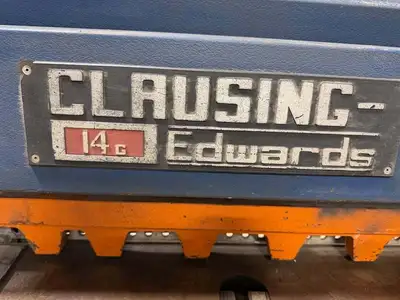 CLAUSING EDWARDS 2.5/1250 Shears-Power Squaring Mech. | Asset Exchange Corporation (4)