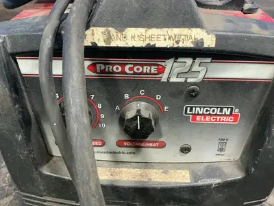 Used LINCOLN ELECTRIC PRO CORE 125 Welding Machinery (Other) Ohio US | HGR 24 #1460562