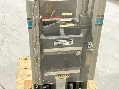 Used Carver Model C Hand Operated Hydraulic Press Hydraulic Presses Michigan US | Maverick Industrial Sales #1507234