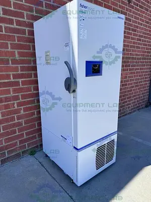 USED THERMO FISHER IUE40086FA ISOTEMP ULTRA LOW TEMPERATURE FREEZER -86°C, 19 CU.FT.