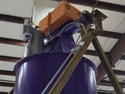 6" Diameter Hapman TubePro™  Drag Conveying System, 15 HP, New In 2020