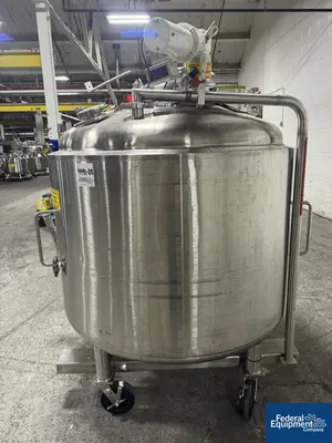 USED Precision 1,200 Liter Precision Stainless Reactor, Hastelloy C276, 45/150#