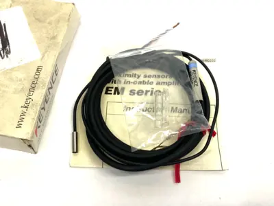 USED KEYENCE PROXIMITY SENSOR MAIN UNIT, SHIELDED TYPE, F3.8, NPN