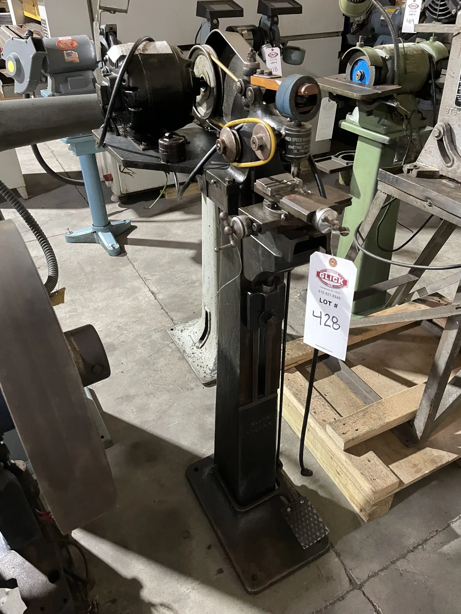The High Speed Hammer Co. 1-3/4” High Speed Riveting Hammer 3” Stroke 1/4HP 115V