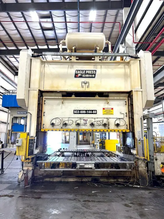 Used 2014 EAGLE PRESS SC2-600-144-60 Straight Side Presses CA | PressTrader Limited #284042