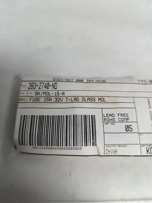 New | in-Stock BUSSMANN BK/MDL-15R Miscellaneous Equipment (Electrical & Power) | Surplus Asset Holdings #1189443