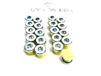 USED PARKER ERMETO DIN HOLLOW HEX PLUG, BSPP, STEEL, HIGH PRESS