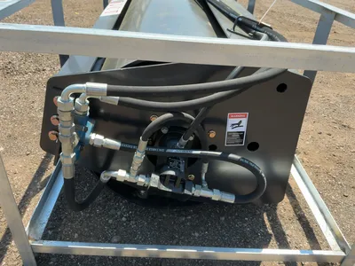 New JCT 73” Vibratory Roller Skid Steer Attachment, Universal Quick Attach, 73” Wide Roller, Has Thr...