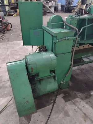 8' X 1/4" WYSONG MODEL #825 MECHANICAL POWER SQUARING SHEAR: STOCK #23635