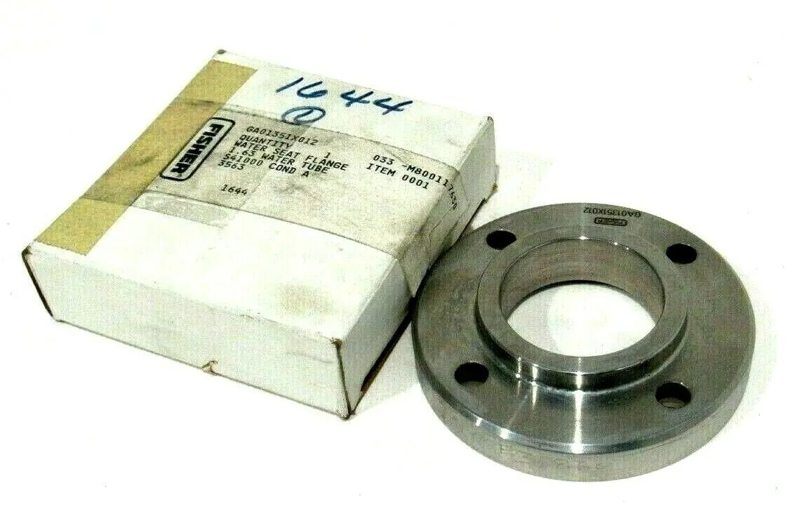 NEW FISHER GA01351X012 WATER SEAT FLANGE 033-M800117630