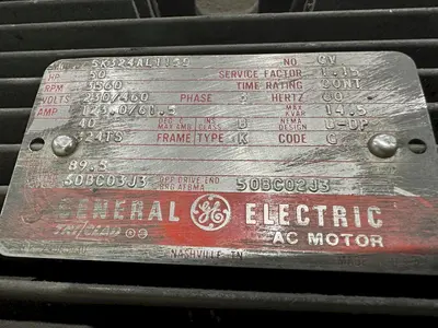 USED General Electric 5K324AL1150