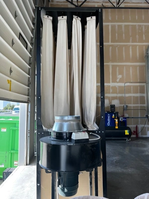 2017 CHICAGO BLOWER 10 HP Dust Collector Dust Collectors | Complete Cutting Solutions (4)