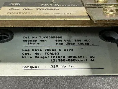USED GENERAL ELECTRIC TJK636F000