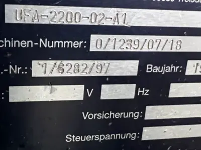 1997 REIFENHAUSER UFA 2200 02 A1 Winders, Surface - Two Position | Mark One Machinery (2)