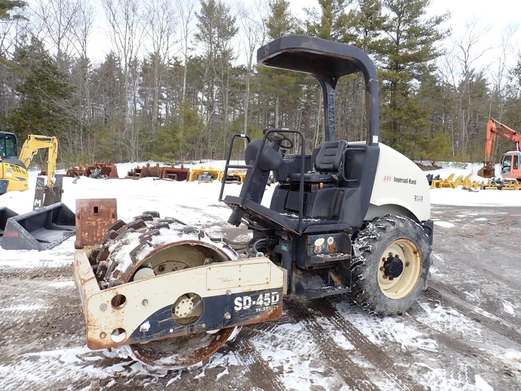 Used 2005 INGERSOLL-RAND SD45D Single Drum Rollers Massachusetts US | Brookside Equipment Sales #1422178