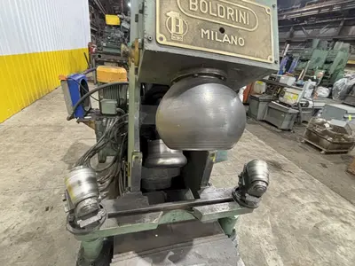 1/2" X 13' BOLDRINI MODEL #RIB0-13-HY HYDRAULIC HEAD FLANGER & DISHING MACHINE: STOCK #23190