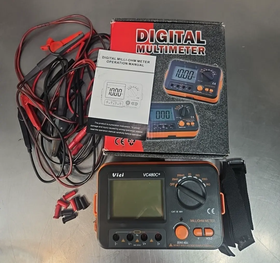 Vici Vc480C+ Digital Milliohm Meter Loc5B8