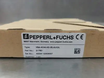 Pepperl+Fuchs VBA-4E4A-KE-ZEJQ/E2L Sensor Module. 5D-36