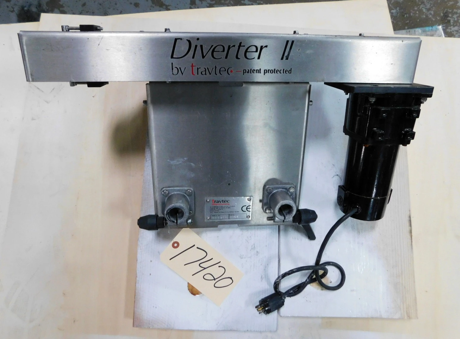 USED TRAVTEC PKG ENGINEERING DIVERTER II
