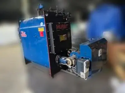 30 HP Hurst Boiler Low-Pressure Steam Boiler – 2012