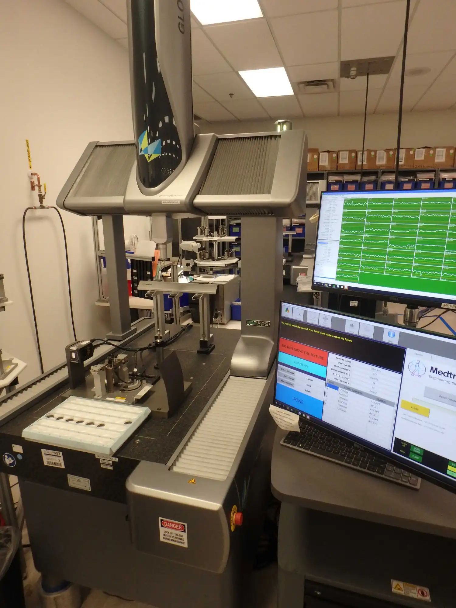 Used 2021 HEXAGON GLOBAL S GREEN 5.7.5 Coordinate Measuring Machines California US | Machnet #1548399