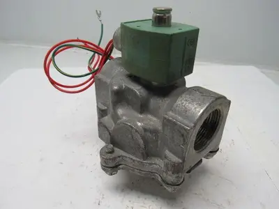 Asco 2-Way Solenoid Valve 1-1/4" Ports