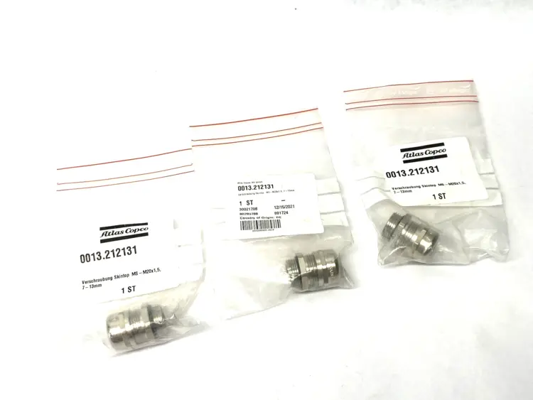 New | in-Stock LAPP Group SKINTOP Cable Gland MS-M20x1,5 7-13mm, 0013.212131 LOT OF 3 Electrical Fittings Michigan US | Maverick Industrial Sales #1391636