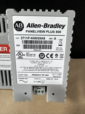 USED Allen-Bradley 2711P-K6M20A8