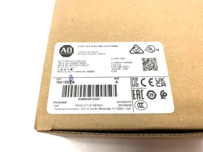 New | in-Stock Allen Bradley Ser. A IEC Overload Relay, Direct Mount, .2-1.0A Relays & Switches Michigan US | Maverick Industrial Sales #1391367