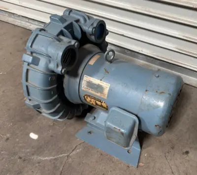 Ametek Rotron DR6D89 Regenerative Blower 027578 230/460V 3Ph 5HP Baldor