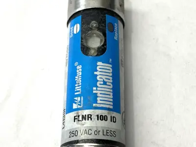 USED LITTELFUSE TIME DELAY INDICATOR FUSE CLASS RK5 250V 100A