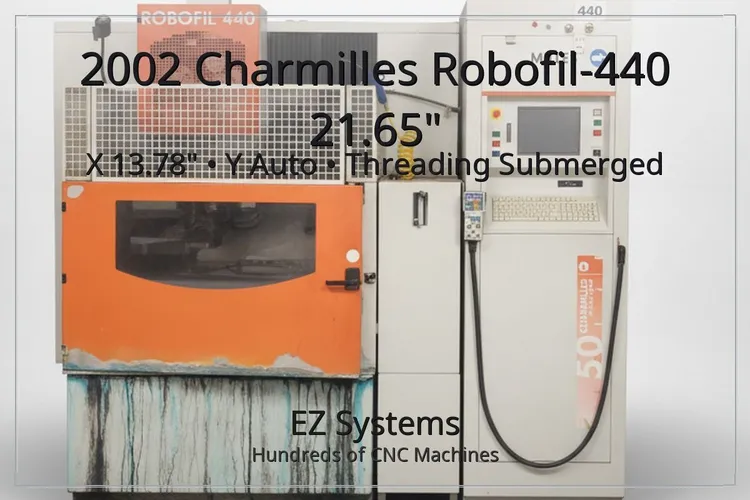 Used 2002 CHARMILLES Robofil-440 Wire EDM California US | [EZ] EZ Systems #1287040