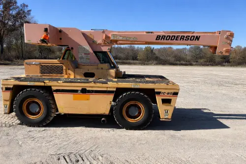Used 2018 BRODERSON IC80-3J Rough Terrain Cranes Pennsylvania US | National Lift Equipment #1382273