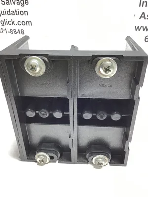 Ferraz Shawmut 69341 Distribution Block CU9AL 600V 1Pole 600Torque