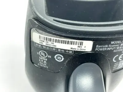 USED KEYENCE REV. E HANDHELD CODE READER STANDARD, WIRED W/ HR-1C3RC CABLE