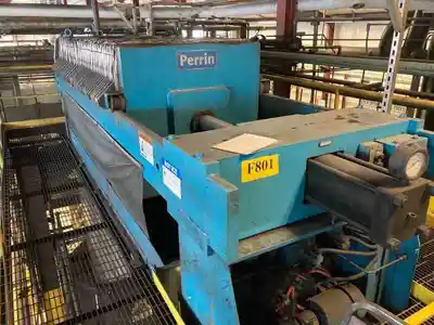 60 sq ft perrin plate & frame filter press