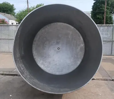 SPC8749  Tank 1350 gallon vertical tank, Stainless Steel, dish