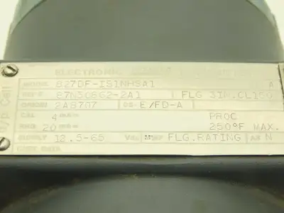 Foxboro 827DF-IS1NHSA1 Electronic Pressure Transmitter 12.5-65VDC