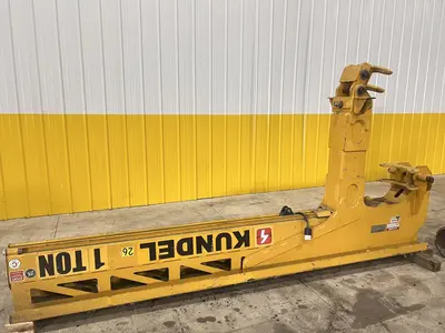 1 TON X 72" KUNDEL 360° FREE STANDING JIB CRANE: STOCK #19511